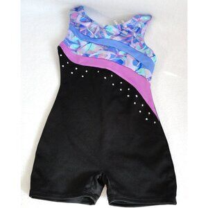 Danskin Freestyle Longline Leotard - Girls Size 4/5